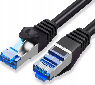 Kabllo rrjeti LAN S/FTP, CAT 6a, 25m, për jashtë