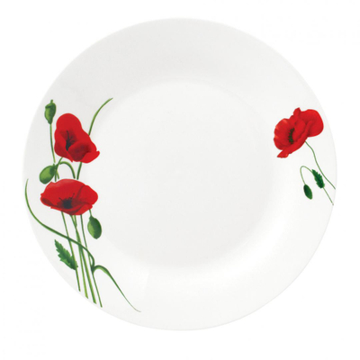 Pjatë e thellë porcelani Vanora Home Reya, 20 cm, e bardhë