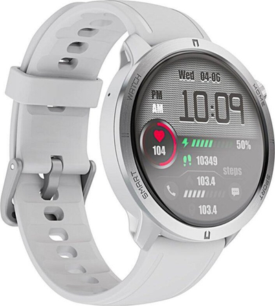 Smartwatch Rubicon, merr dhe bën telefonata, numëron hapa, i zi