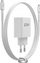 Karikues muri NEXT ONE 20W PD, 1xUSB-C, me kabllo USB-C, i bardhë