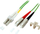 Kabllo optike LOGON PROFESSIONAL Fiber Patch 50/125, OM5, 2m, SC me LC, e gjelbër
