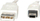 Kabllo USB Value USB-A - miniUSB, 3m, e bardhë