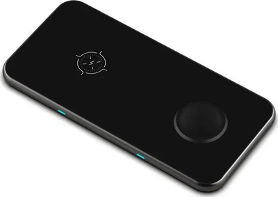 Karikues pa tela Swissten 2n1, USB C, për telefon dhe Apple Watch, i zi