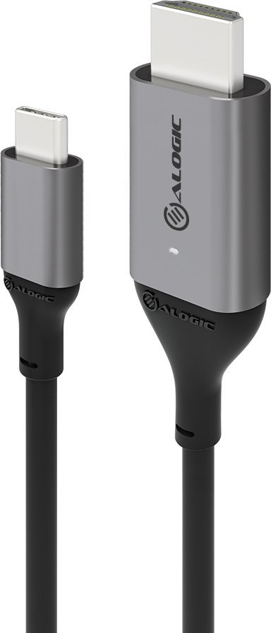 Kabllo ALOGIC Ultra USB C në HDMI, 1m, 4K 60Hz, e zezë