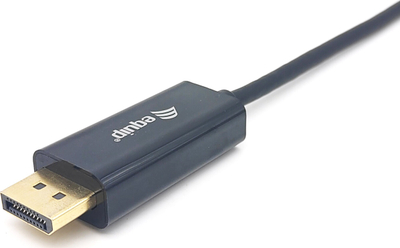 Кабел Equip USB-C во DisplayPort, 2m, 4K 60Hz, црна
