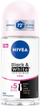 Deodorant roll on Nivea Black &amp; White Invisible Clear, 72 orë, 50ml, i tejdukshëm