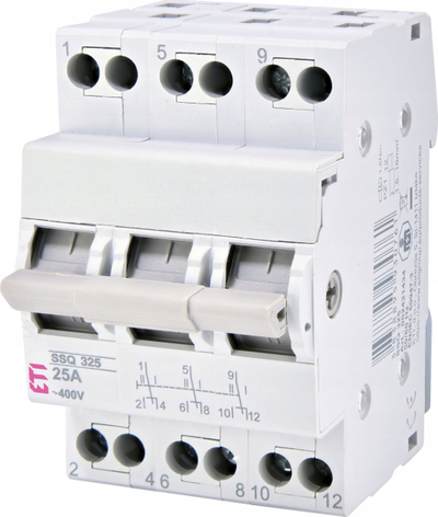 Çelës furnizimi Eti Polam 002421435 SSQ340, 40A, 3 pole, IP20