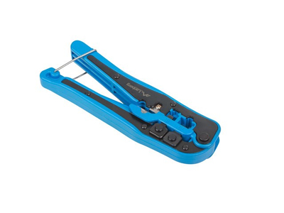 Pince krimpuese Lanberg NT-0202, për RJ45 RJ12 RJ11, e zezë