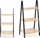 Raft shkalle STARLEY, bambu natyrale, 3 rafte, i zi