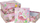 Set kuti dhuratash Rozette Kinder Gift Box Dinosaur, 3 copë, shumëngjyrëshe