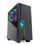 Kasa kompjuteri Gembird Fornax 2000, MIDI Tower ATX, RGB, e zezë