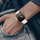 Etui orë Dux Ducis Hamo për Apple Watch 7 45mm, PC, me xham, rozë