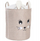 Кошница за организирање играчки Closing Toy Basket Premium XXL, 63L, модел зајаче, беж