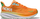 Патики за трчање HOKA Clifton 9 2E Wide, дишлива мрежа, висока амортизација, повеќебојна портокалова