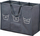 Shportë rrobash Kesper Laundry Basket Sorted, me ndarje, gri