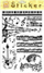 Nalepnicë zbukuruese Galeria Hobby Decal 363, 15.5x23cm, shumëngjyrëshe