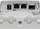 Медија конвертер мрежен Mikrotik FTC11XG, 10G SFP+ во RJ45, PoE, бел