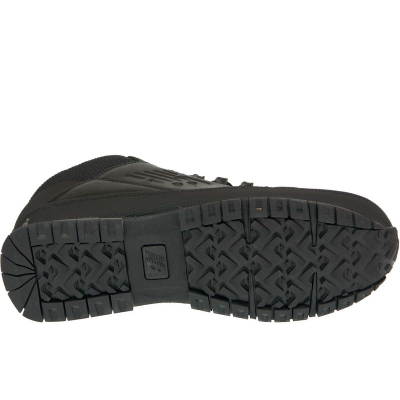 Патики New Balance M H754LLK, кожа, гумен ѓон, црни