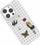 Mbulesë telefoni Pinifit Pinit Dynamic Tattoo për iPhone 13/14 6.1\", model me pattern, e zezë