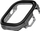 Mbrojtëse Uniq Voute për Apple Watch Ultra 49mm, xham i fortifikuar, kornizë plastike, e zezë
