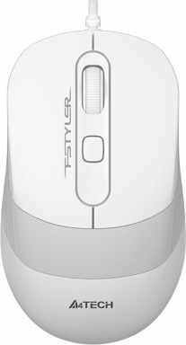 Maus A4 TECH FM10 FSTYLER - USB, i bardhë