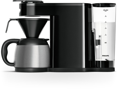Makina kafeje Philips Senseo Switch 3in1 HD6594/62, pad dhe filter, kazán termik, gri
