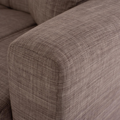 Divan-Shtrat 3 ulëse, 215×80×77 cm HM3240.02, bezhë