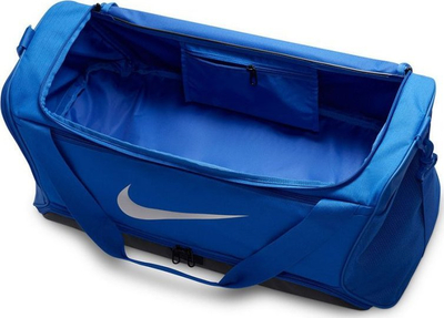 Çantë sporti Nike Brasilia DH7710, me rrip supi, blu