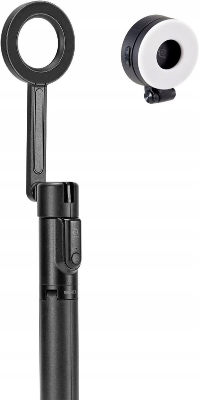 Selfie stick Bluetooth SELFIE Pro, me tripod magnetik, 135cm, me telekomandë