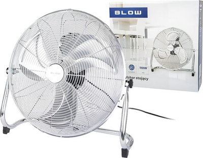 Freskuese Blow Circulator (44 - 065#), 110W, e argjendtë