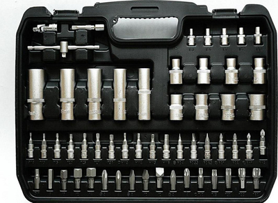 Сет гедоре Torx, 108 парчиња, челик хром-ванадиум