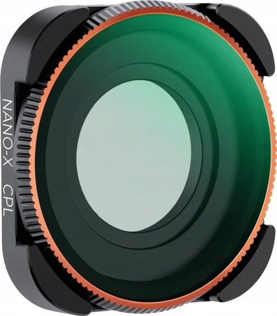 Filtër polarizues K&amp;F Concept CPL Nano X KF01.2336, për GoPro Hero 9 10 11 Black, i zi