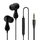 Kufje me kabllo Baseus Encok CZ20 HZ20, Type C, 3.5mm, Hi Res Audio, të zeza