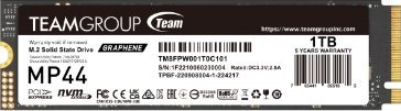 Disk SSD TeamGroup MP44, 1TB, M.2 2280 PCI-E x4 Gen4 NVMe