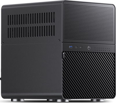Kasa NAS Jonsbo N3, Mini ITX, mban gjer 8 disqe 3.5", e zezë