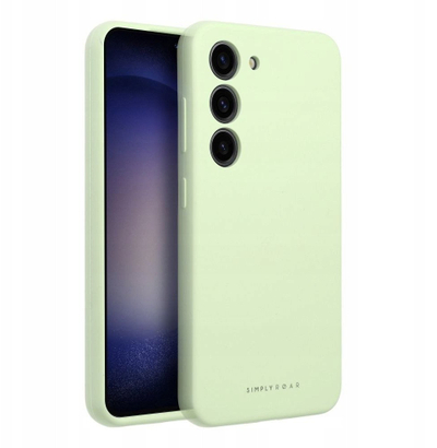 Kapak telefoni Roar Futera Cloud Skin për Samsung S24 FE, silikon i hollë, jeshile e çelët