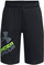 Кратки спортски панталони Under Armour Prototype 2.0 за деца, полиестер, со лого, црни