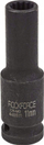 Çelës tub udar Rockforce, 1/2", 11mm, 12-këndor, i zi