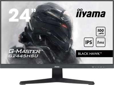 Monitor Iiyama G-MASTER G2445HSU-B2, 24", 100Hz, IPS, i zi