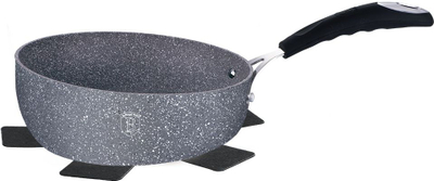 Tigan Berlinger Haus 26 cm, me veshje mermeri, gri