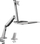 Рамен држач за монитор за маса LogiLink BP0040, 13"-32", до 8 kg, црн