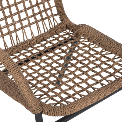 Kolltuk Spano prej alumini 55,5x58x81Hcm (HM6046), bezhë