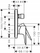Bateri e fshehtë për vaskë Hansgrohe Talis E 71745670, set dushi, e zezë mat