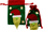Qese dhuratash Saska Garden Christmas Gift Bag With Santa, 15x20cm, shumëngjyrëshe