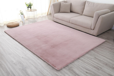 Tapet Shaggy Heinner, 200x300 cm, poliester dhe pambuk, rozë