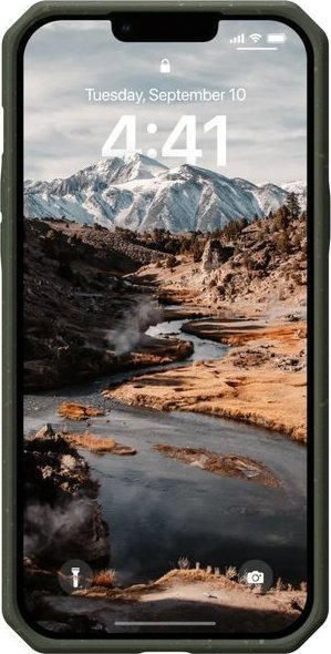 Mbrojtëse telefoni UAG Outback Bio, 6.7\", që tretet në kohë, ngjyrë ulliri