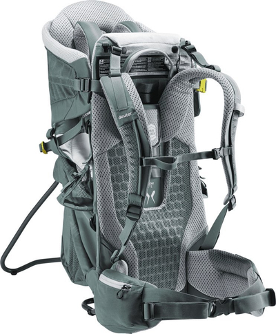Mbajtëse fëmijësh shpine Deuter Kid Comfort Active, sistem Aircontact, model 3620121-3069, ngjyrë teal