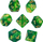 Set zare Rebel RPG Two Color, 7 copa, mint e gjelbër