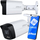 Set monitorimi Dahua 4MP Dual Light, 6 kamera IP, NVR me HDD 2TB, i bardhë