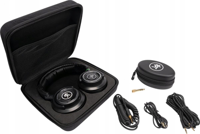 Kufje Mackie MC-350, over-ear, me kabllo, ngjyrë e zezë
